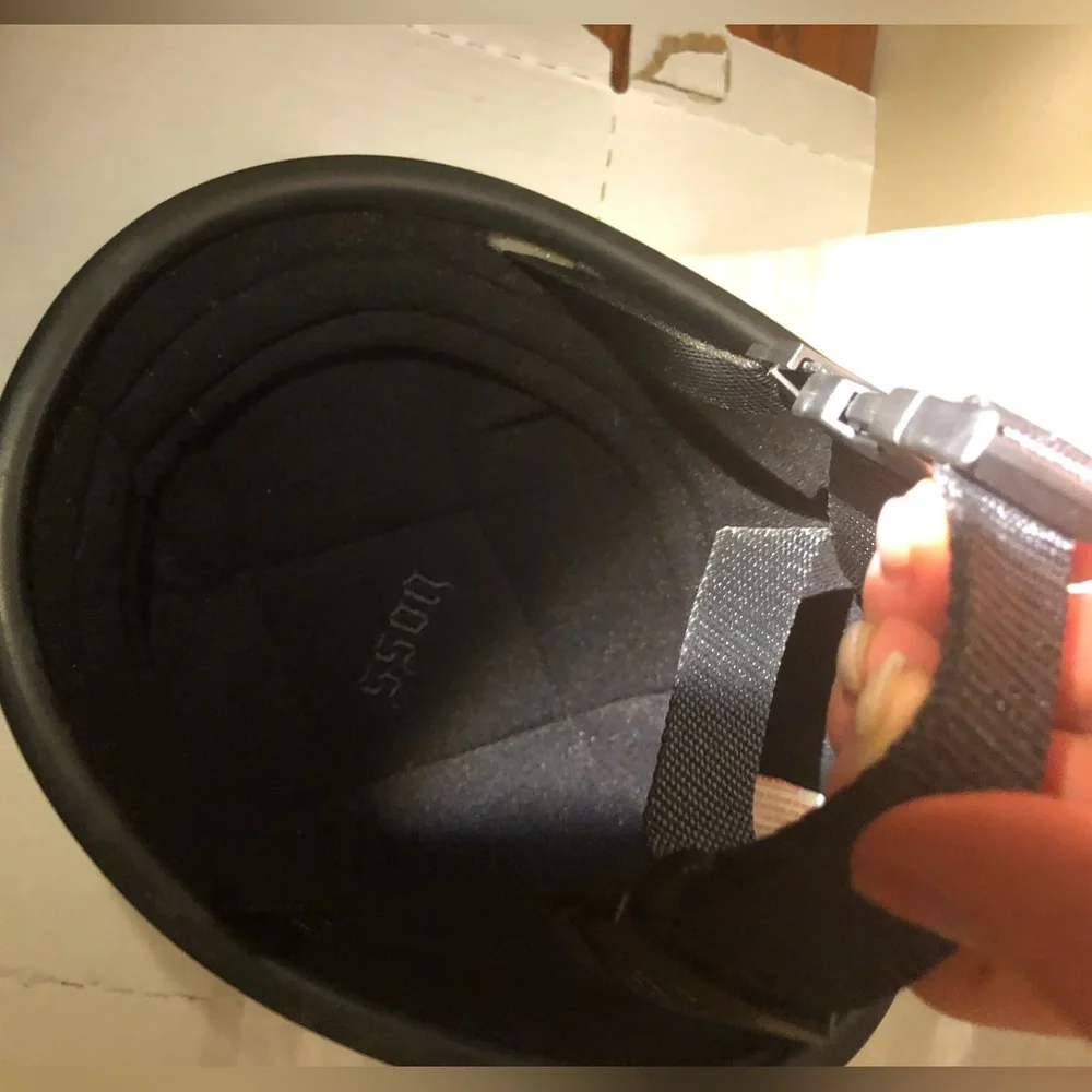 RESRVD @tnamcinulty till 7.11 VOSS German Novelty Motorcycle Half Helmet Chopper - Picture 5 of 8